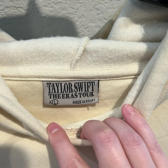 NWOT Taylor Swift The Eras Tour official merch hoodie size XL - Picture 5 of 8